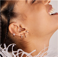 Mono orecchino Rosato Donna in Argento RZO066 - RZO066